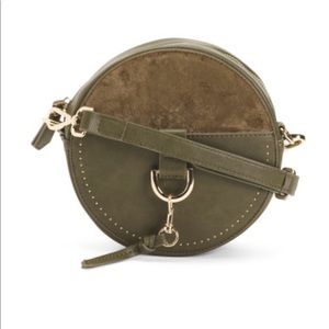 NWOT Imoshion Canteen Faux Suede Crossbody
